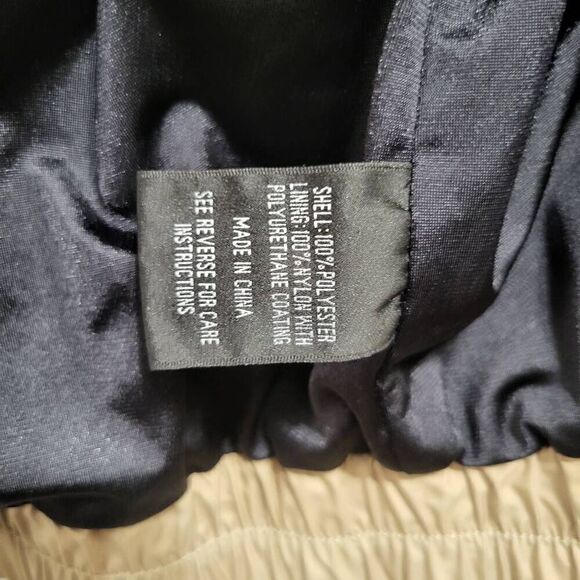 Dryjoys‎ by Footjoy Full Zip Removable Sleeves Beige Jacket Men's Size Lg - Picture 8 of 16